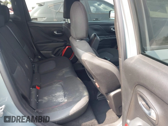 2015 Jeep Renegade Trailhawk with VIN ZACCJBCT0FPC01671, listed as a IAAI auction lot 42406869 with Not provided miles and . Bid and sale history available at DreamBid. Image 8.