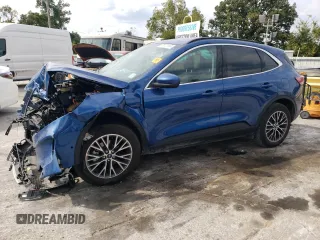 2022 Ford Escape Titanium Plug-In Hybrid with VIN 1FMCU0LZXNUA86733, listed as a Copart auction lot 70431164 with 29,311 mi miles and Salvage title. Bid and sale history available at DreamBid. Image 1.