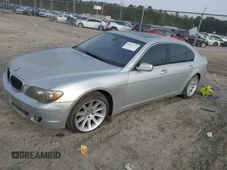 2006 BMW 7 Series 750Li with VIN WBAHN83516DT26530, listed as a IAAI auction lot 41847014 with Not Provided miles and . Bid and sale history available at carsss.com. Image 2.