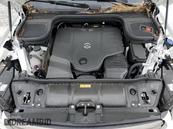 2025 Mercedes-Benz GLS with VIN 4JGFF5KE5SB316219, listed as a Copart auction lot 48843035 with 12 mi miles and Salvage Title. Bid and sale history available at carsss.com. Image 12.