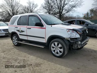 2005 Honda CR-V EX with VIN SHSRD78855U307292, listed as a Copart auction lot 47638585 with 252,940 mi miles and Salvage Title. Bid and sale history available at carsss.com. Image 4.
