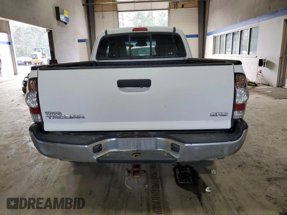2010 Toyota Tacoma with VIN 5TEUX4EN9AZ727454, listed as a Copart auction lot 48149295 with 138,011 mi miles and Salvage Title. Bid and sale history available at carsss.com. Image 6.