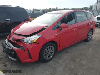 2015 Toyota Prius v Two with VIN JTDZN3EU3FJ031588, listed as a IAAI auction lot 41827278 with 119,434 mi miles. Bid and sale history available at carsss.com. Image 17.