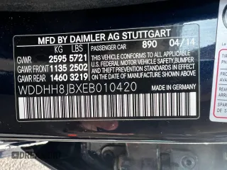 2014 Mercedes-Benz E 350 Luxury with VIN WDDHH8JBXEB010420, listed as a Copart auction lot 88499075 with 184,031 mi miles and Clean Title. Bid and sale history available at DreamBid. Image 10.