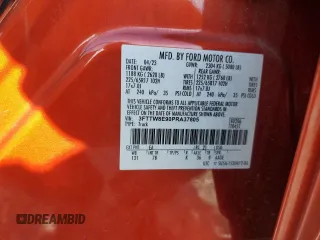 2023 Ford Maverick XL with VIN 3FTTW8E90PRA37805, listed as a Copart auction lot 49295315 with 19,388 mi miles and Salvage Title. Bid and sale history available at DreamBid. Image 14.