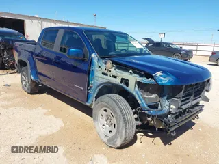 2019 Chevrolet Colorado 2WD Z71 with VIN 1GCGSDEN8K1359579, listed as a IAAI auction lot 41709264 with 88,923 mi miles. Bid and sale history available at carsss.com. Image 1.