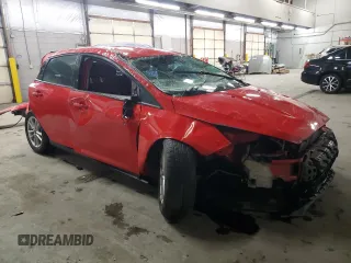 2017 Ford Focus SE with VIN 1FADP3K21HL217540, listed as a Copart auction lot 83213414 with 127,736 mi miles and Salvage Title. Bid and sale history available at carsss.com. Image 4.