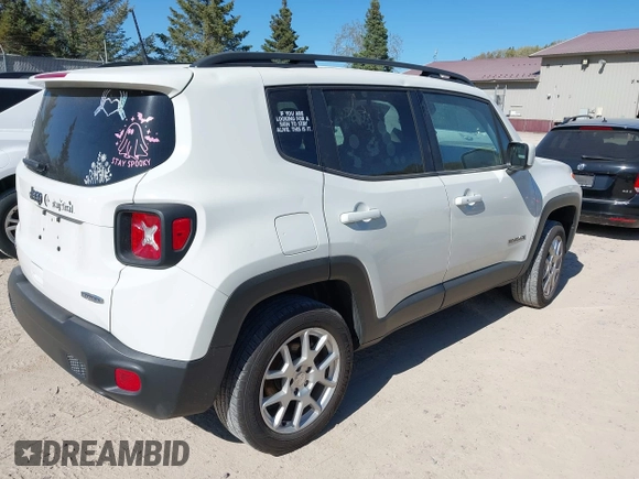 2020 Jeep Renegade Latitude with VIN ZACNJBBB1LPL21425, listed as a IAAI auction lot 42228722 with 78,334 mi miles and . Bid and sale history available at DreamBid. Image 4.