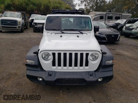 2023 Jeep Wrangler Sport with VIN 1C4HJXDG2PW697694, listed as a Copart auction lot 47454245 with Not Provided miles and Non Repairable. Bid and sale history available at DreamBid. Image 5.