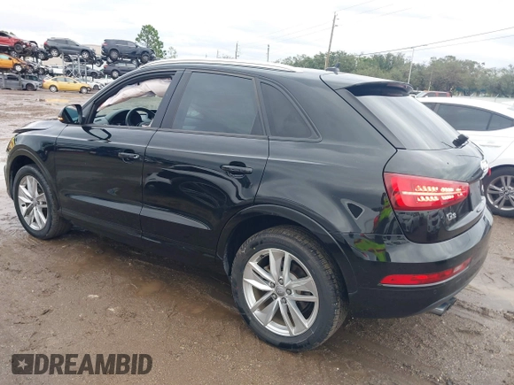 2017 Audi Q3 Premium with VIN WA1ECCFS5HR006322, listed as a IAAI auction lot 41396127 with 46,004 mi miles. Bid and sale history available at carsss.com. Image 3.