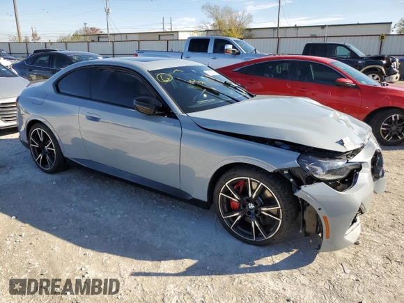 2022 BMW 2 Series M240i xDrive with VIN 3MW53CM04N8C52711, listed as a Copart auction lot 78913293 with 0 mi miles. Bid and sale history available at carsss.com. Image 4.