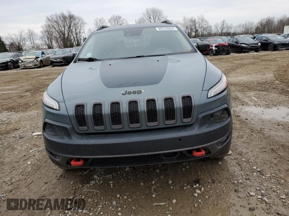 2014 Jeep Cherokee Trailhawk z VIN 1C4PJMBS8EW239981, wystawiony jako Copart lot #80226054 z przebiegiem 161 750 mil mil oraz Czysty tytuł • Clean title. Historia ofert i sprzedaży dostępna na DreamBid. Obrazek 5.