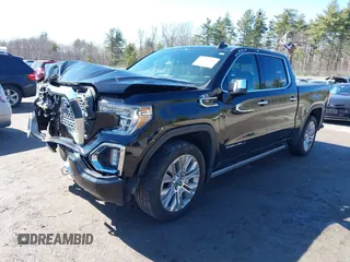 2020 GMC Sierra 1500 Denali with VIN 1GTU9FEL6LZ208168, listed as a IAAI auction lot 41981248 with 44,779 mi miles and . Bid and sale history available at DreamBid. Image 17.