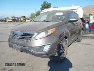 2013 Kia Sportage EX with VIN KNDPC3A23D7465943, listed as a IAAI auction lot 42828113 with 222,309 mi miles and . Bid and sale history available at DreamBid. Image 2.
