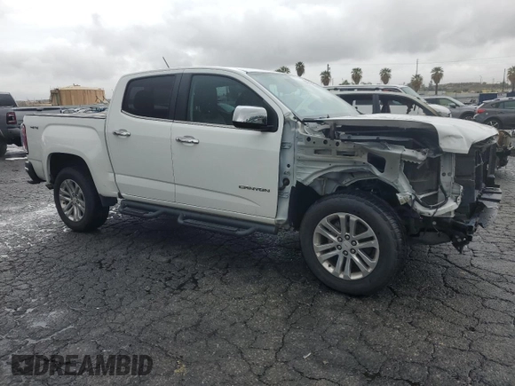 2016 GMC Canyon 4WD SLT z VIN 1GTG6DE35G1108626, wystawiony jako Copart lot #55215195 z przebiegiem 112 180 mil mil oraz Szkody całkowita. Historia ofert i sprzedaży dostępna na DreamBid. Obrazek 4.