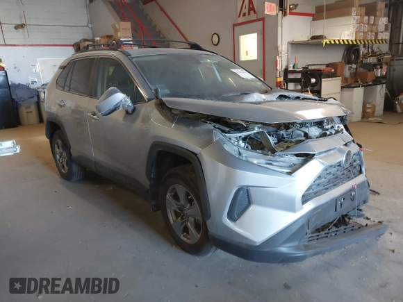 2024 Toyota RAV4 XLE with VIN 2T3P1RFV2RC459446, listed as a IAAI auction lot 41193980 with 1 mi miles. Bid and sale history available at carsss.com. Image 1.