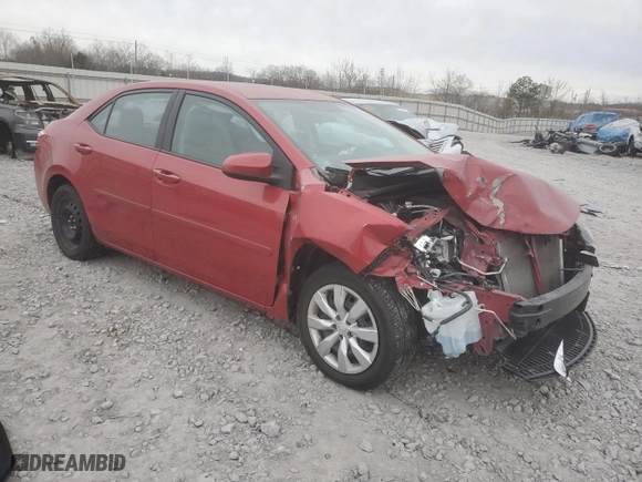 2016 Toyota Corolla L with VIN 2T1BURHE8GC601996, listed as a Copart auction lot 88357705 with 100,826 mi miles and Salvage Title. Bid and sale history available at carsss.com. Image 4.