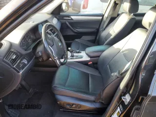 2014 BMW X3 xDrive28i with VIN 5UXWX9C5XE0D32988, listed as a Copart auction lot 72564114 with 100,839 mi miles and Salvage Title. Bid and sale history available at DreamBid. Image 7.