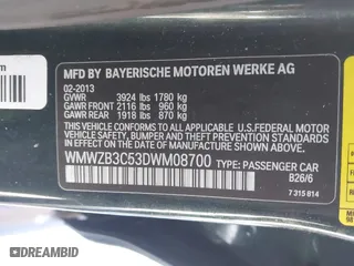 2013 MINI Cooper Countryman with VIN WMWZB3C53DWM08700, listed as a IAAI auction lot 41402093 with 71,109 mi miles. Bid and sale history available at carsss.com. Image 9.
