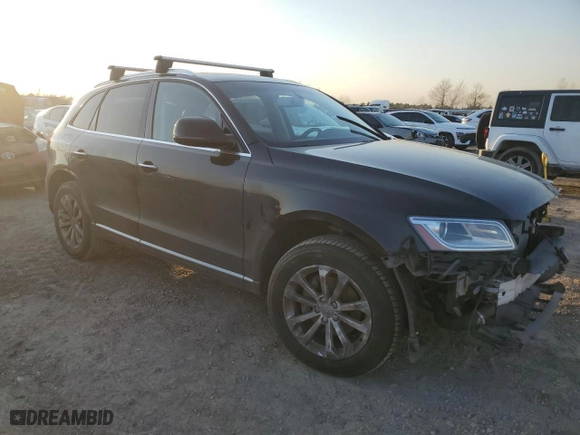 2015 Audi Q5 Premium with VIN WA1CFAFP0FA067877, listed as a Copart auction lot 47298065 with 116,882 mi miles and Salvage Title. Bid and sale history available at carsss.com. Image 4.