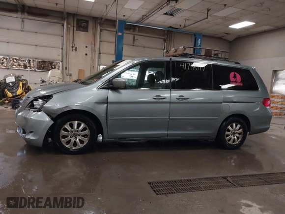 2008 Honda Odyssey EX-L with VIN 5FNRL38738B030818, listed as a IAAI auction lot 41718717 with 247,994 mi miles and . Bid and sale history available at DreamBid. Image 14.