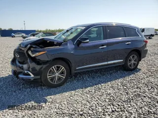 2017 Infiniti QX60 with VIN 5N1DL0MM1HC523376, listed as a Copart auction lot 52567905 with 93,979 mi miles and Salvage Title. Bid and sale history available at carsss.com. Image 1.