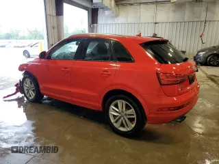 2017 Audi Q3 Premium with VIN WA1BCCFS6HR014545, listed as a Copart auction lot 61142415 with 132,698 mi miles and Non repairable. Bid and sale history available at DreamBid. Image 2.