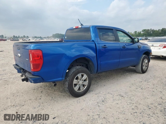 2019 Ford Ranger XL with VIN 1FTER4EH5KLA29934, listed as a Copart auction lot 57991385 with 86,308 mi miles and Salvage title. Bid and sale history available at DreamBid. Image 3.