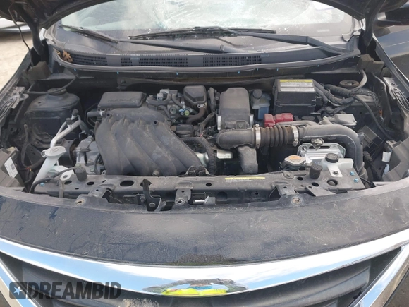 2019 Nissan Versa SV with VIN 3N1CN7AP4KL815362, listed as a IAAI auction lot 41500313 with 25,628 mi miles and . Bid and sale history available at DreamBid. Image 10.