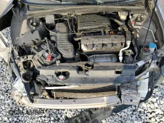 2002 Honda Civic LX with VIN 2HGES16502H605130, listed as a Copart auction lot 88914555 with 131,339 mi miles and Salvage Title. Bid and sale history available at DreamBid. Image 12.