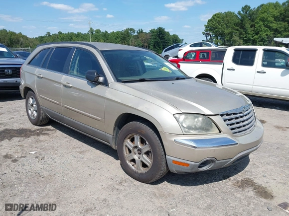2005 Chrysler Pacifica Touring with VIN 2C4GM68435R386939, listed as a IAAI auction lot 40044825 with 302,984 mi miles. Bid and sale history available at carsss.com. Image 1.