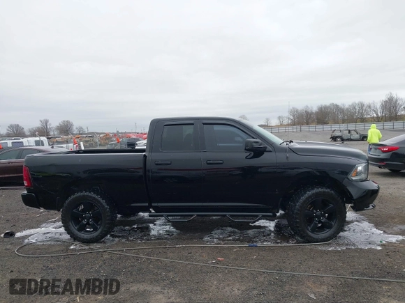 2014 Ram 1500 Express with VIN 1C6RR7FT9ES375363, listed as a IAAI auction lot 41653702 with 153,240 mi miles. Bid and sale history available at carsss.com. Image 13.
