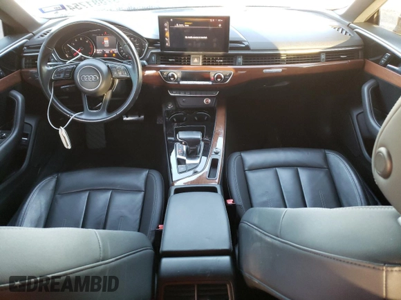 2020 Audi A5 Sportback Premium with VIN WAUANCF5XLA007074, listed as a Copart auction lot 37881754 with 62,914 mi miles. Bid and sale history available at carsss.com. Image 8.
