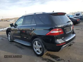 2015 Mercedes-Benz M 400 with VIN 4JGDA5GB5FA499282, listed as a Copart auction lot 42181905 with 102,426 mi miles and Salvage Title. Bid and sale history available at DreamBid. Image 2.