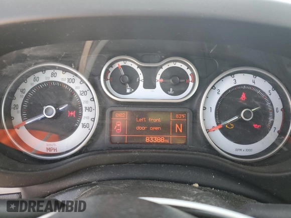 2014 FIAT 500L Easy with VIN ZFBCFABH1EZ018310, listed as a Copart auction lot 56480355 with 83,388 mi miles and Clean title. Bid and sale history available at DreamBid. Image 9.