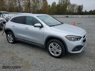 2021 Mercedes-Benz GLA with VIN W1N4N4GB9MJ168679, listed as a Copart auction lot 72772504 with 49,383 mi miles and Salvage Title. Bid and sale history available at carsss.com. Image 4.