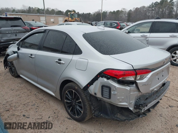 2021 Toyota Corolla LE with VIN 5YFEPMAE3MP150182, listed as a IAAI auction lot 41856527 with 87,782 mi miles and . Bid and sale history available at DreamBid. Image 3.