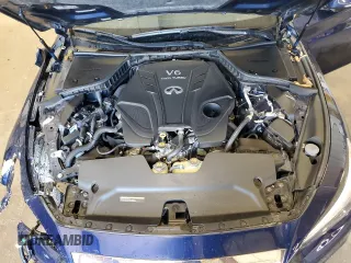 2022 Infiniti Q50 Luxe z VIN JN1EV7BP7NM311406, wystawiony jako Copart lot #86719364 z przebiegiem 10 651 mil mil oraz Czysty tytuł • Clean title. Historia ofert i sprzedaży dostępna na DreamBid. Obrazek 11.