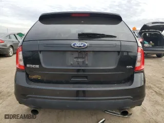 2013 Ford Edge SEL with VIN 2FMDK3JC1DBB90199, listed as a Copart auction lot 81990874 with 146,509 mi miles and Salvage Title. Bid and sale history available at carsss.com. Image 6.