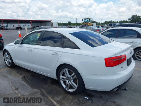 2014 Audi A6 Premium Plus with VIN WAUDFAFC6EN098448, listed as a IAAI auction lot 42579526 with 94,189 mi miles and . Bid and sale history available at DreamBid. Image 3.