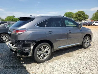 2014 Lexus RX 350 with VIN 2T2BK1BA0EC226546, listed as a Copart auction lot 53694755 with 100,302 mi miles and Salvage Title. Bid and sale history available at DreamBid. Image 3.