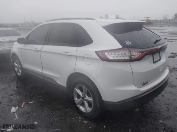 2017 Ford Edge SE with VIN 2FMPK4G92HBB02250, listed as a IAAI auction lot 41149982 with 108,505 mi miles. Bid and sale history available at carsss.com. Image 3.