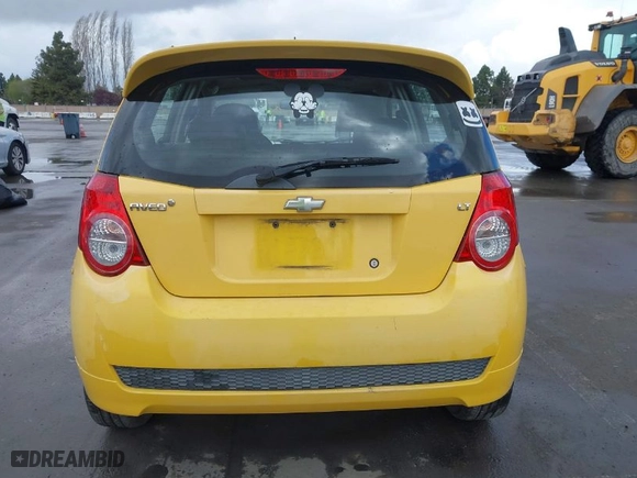 2009 Chevrolet Aveo LT w/2LT with VIN KL1TG66E89B621557, listed as a IAAI auction lot 41813220 with NaN miles. Bid and sale history available at carsss.com. Image 16.