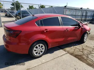 2017 Kia Rio LX with VIN KNADM4A39H6072021, listed as a Copart auction lot 67768094 with 122,119 mi miles and Salvage Title. Bid and sale history available at DreamBid. Image 3.
