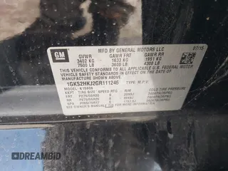 2016 GMC Yukon XL Denali with VIN 1GKS2HKJ2GR111246, listed as a IAAI auction lot 41834364 with 73,418 mi miles. Bid and sale history available at carsss.com. Image 9.