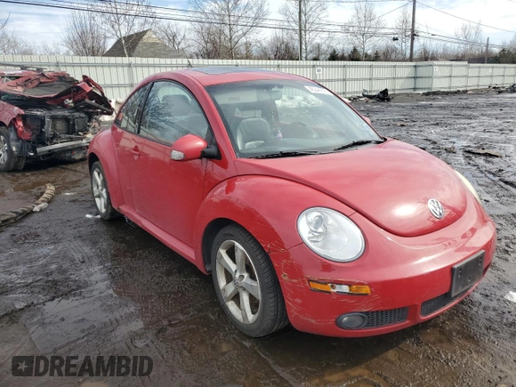 2006 Volkswagen Beetle with VIN 3VWSG31C76M407539, listed as a Copart auction lot 46348895 with 115,038 mi miles and Salvage Title. Bid and sale history available at DreamBid. Image 4.