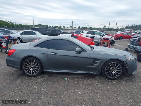 2018 Mercedes-Benz SL with VIN WDDJK7DA8JF053558, listed as a IAAI auction lot 41362569 with NaN miles. Bid and sale history available at carsss.com. Image 14.