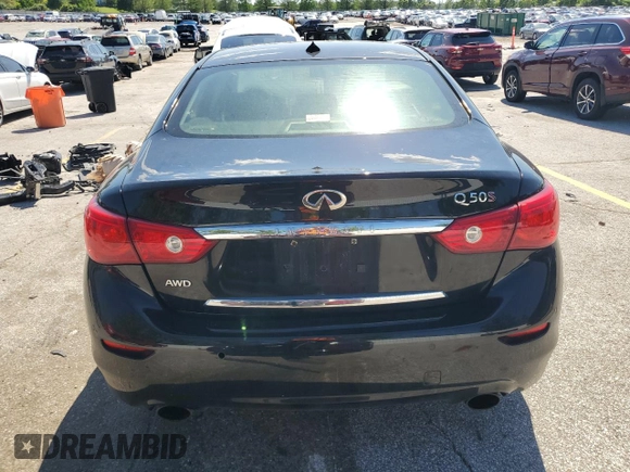 2015 Infiniti Q50 Premium с VIN JN1BV7AR6FM406899, выставлен на аукционе Copart как лот 57486625 с пробегом 222 030 миль миль и Списание • Salvage title. История ставок и продаж доступна на DreamBid. Изображение 6.