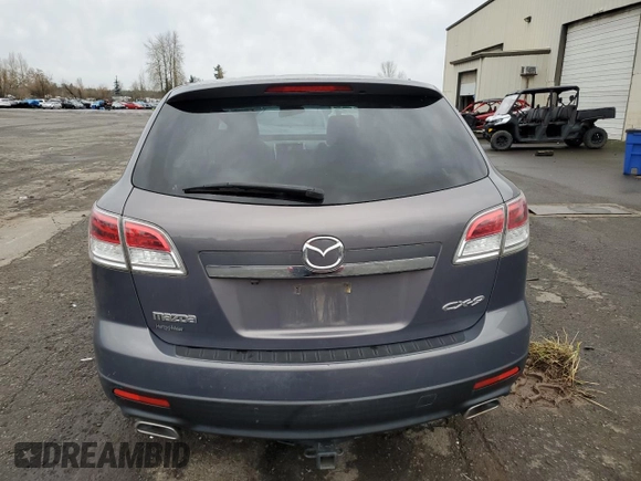 2008 Mazda CX-9 Grand Touring with VIN JM3TB38A180132113, listed as a Copart auction lot 86023004 with 0 mi miles and Salvage Title. Bid and sale history available at carsss.com. Image 6.