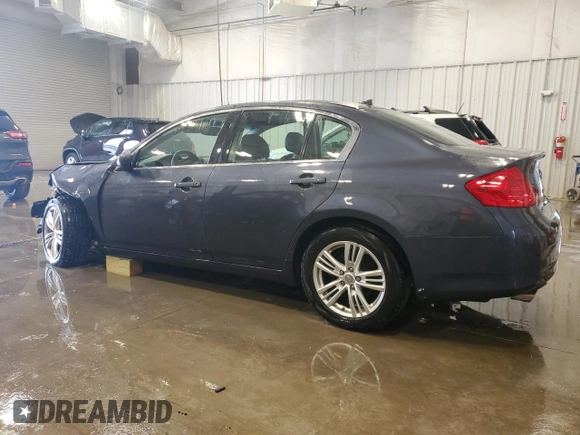 2012 Infiniti G25 Sedan x with VIN JN1DV6AR2CM730754, listed as a Copart auction lot 47788085 with 0 mi miles and Salvage Title. Bid and sale history available at carsss.com. Image 2.